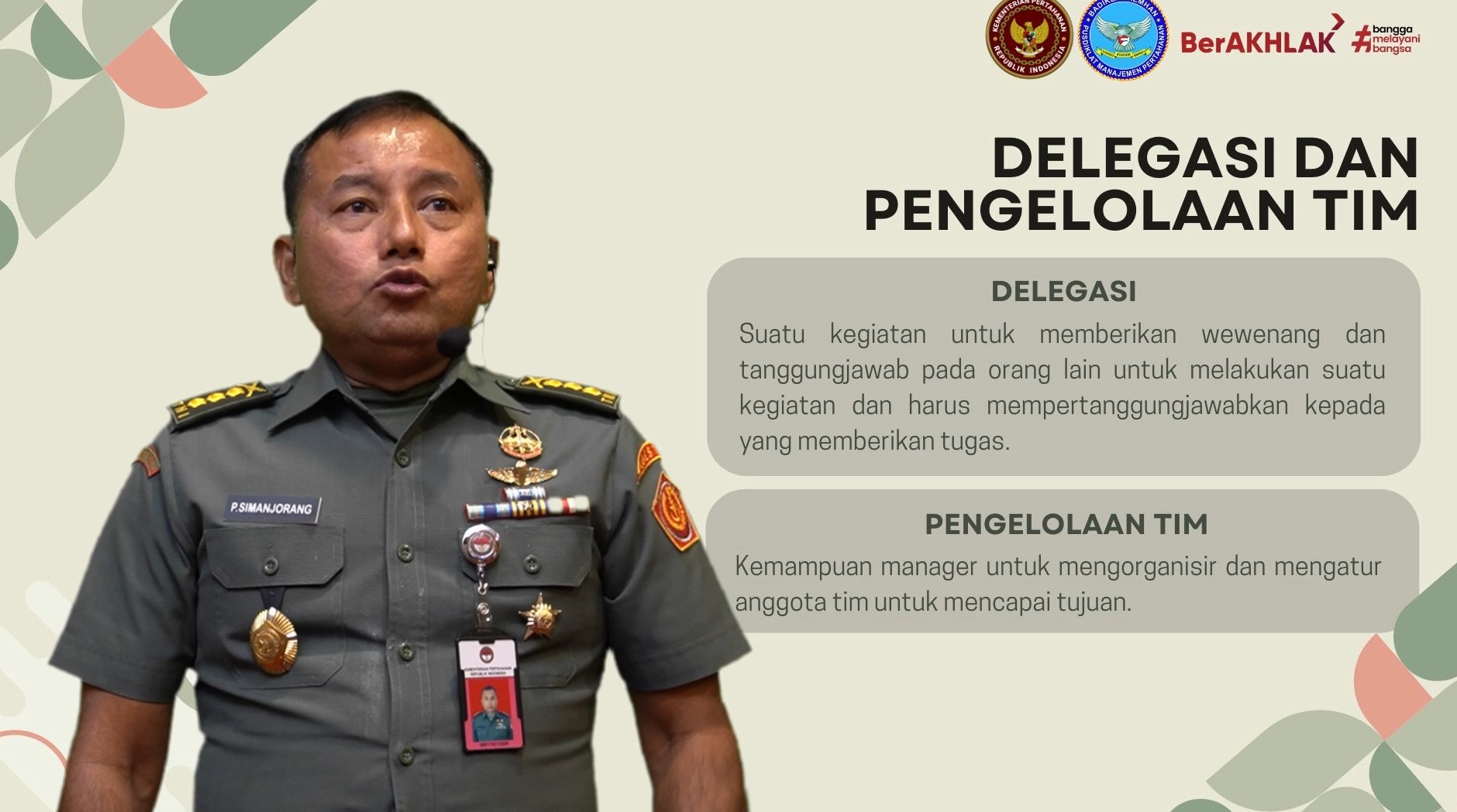 Delegasi dan Pengelolaan Tim