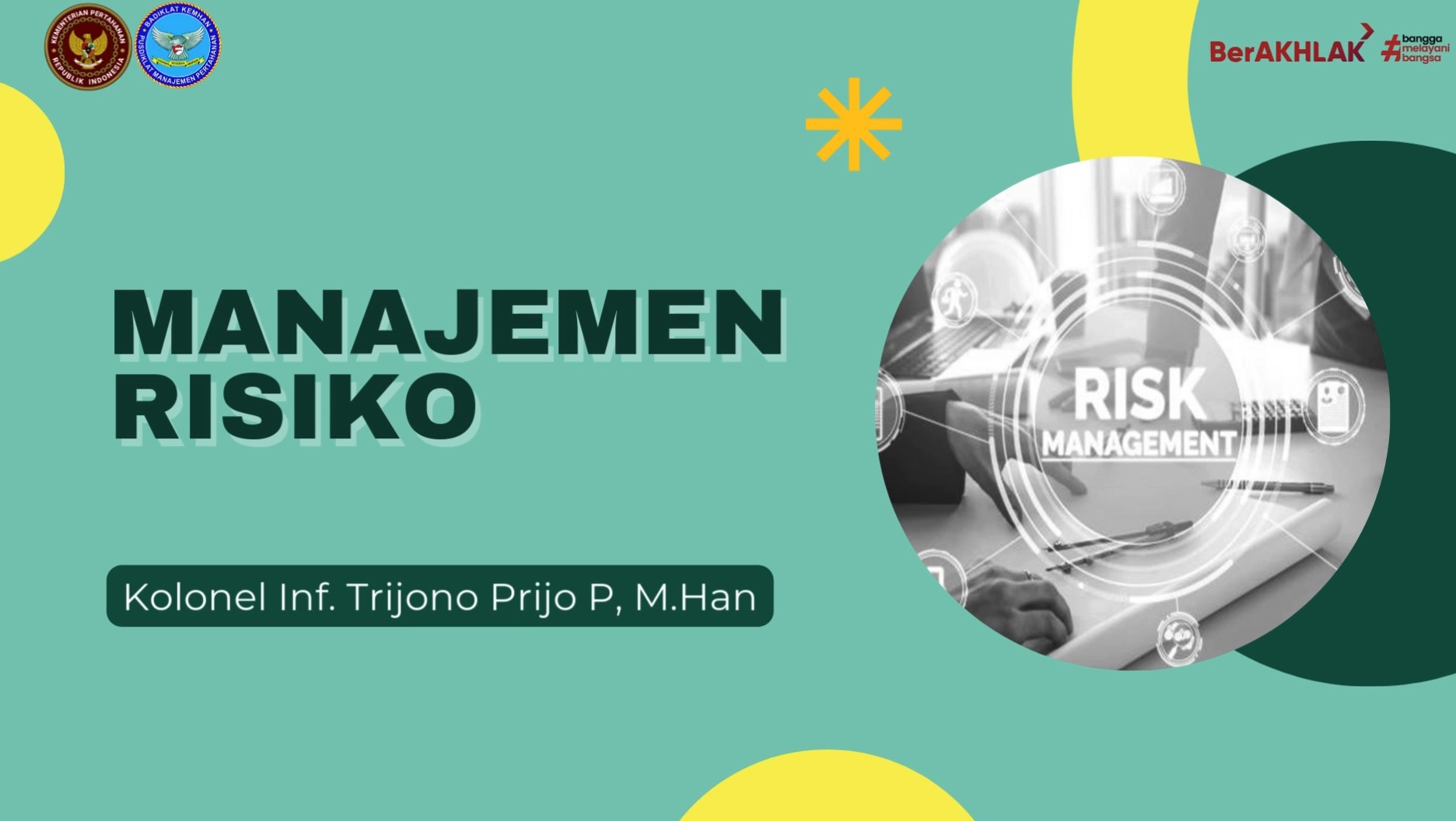 Manajemen Risiko Terintegrasi