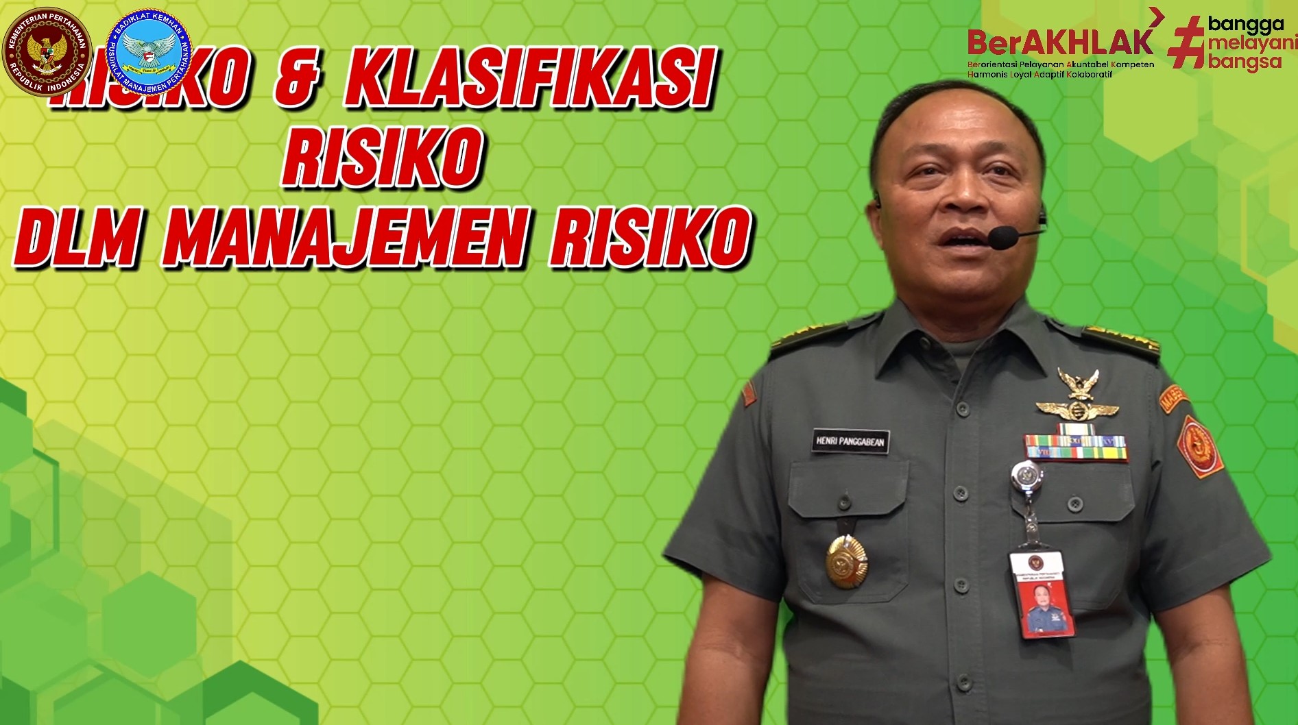 Risiko dan Klasifikasi Resiko