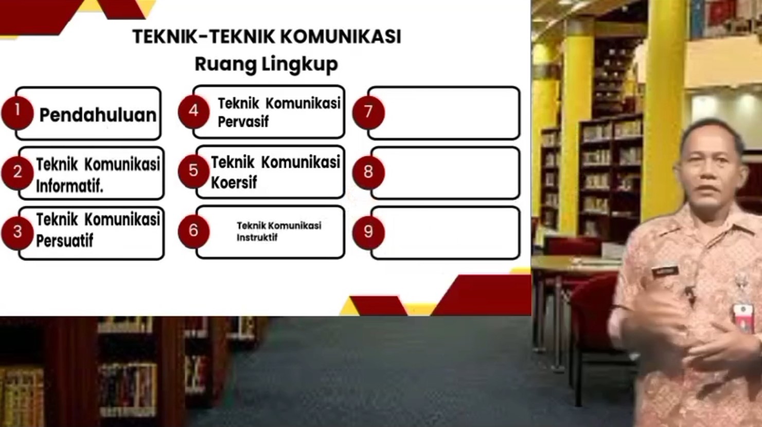 Teknik Teknik Komunikasi
