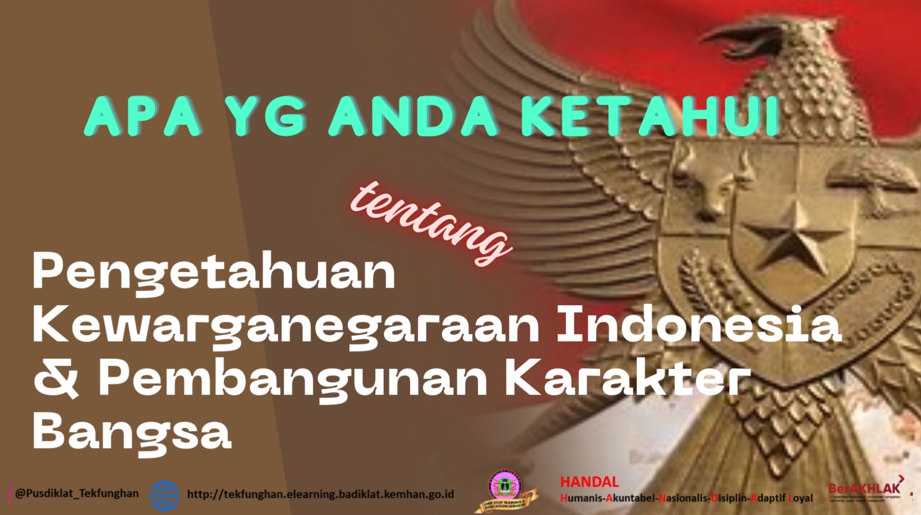 Pengetahuan Kewarganegaraan Indonesian Dan Pembangunan Karakter Bangsa